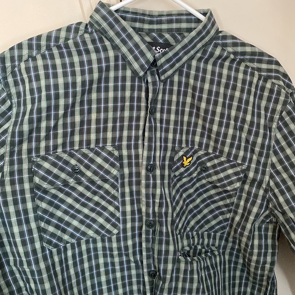 Lyle & Scott Checkered Long Sleeve Button Down Shirt - Picture 3 of 7